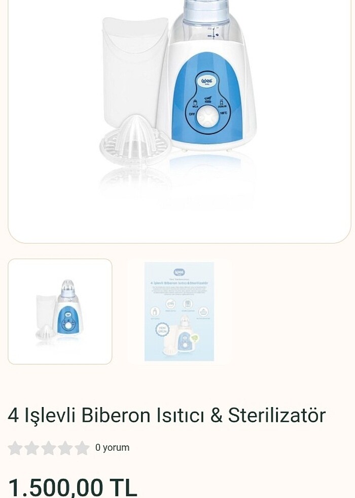 Wee sterılazor - Görsel 2