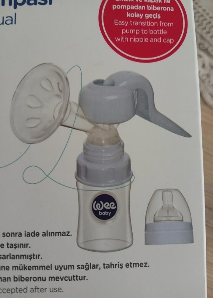 Wee sut pompası Manuel  - Görsel 4