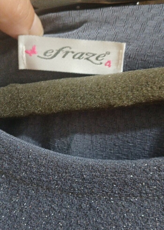 2 lı ustu tul 46 48 rahat esnek koyu grıelbıse abiye  - Görsel 4