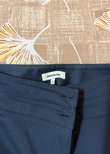 Kadın Lacivert Ofis Kumaş Pantolon - Görsel 2