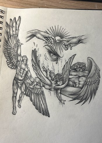 Mitoloji Temalı Çizimler - Görsel 4