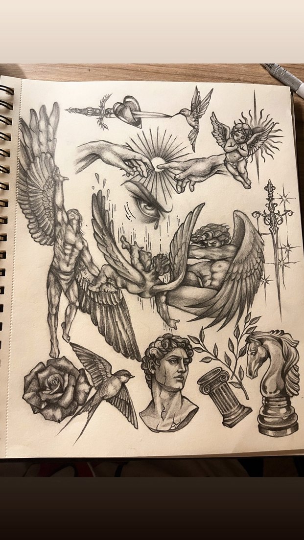 Mitoloji Temalı Çizimler - Görsel 2