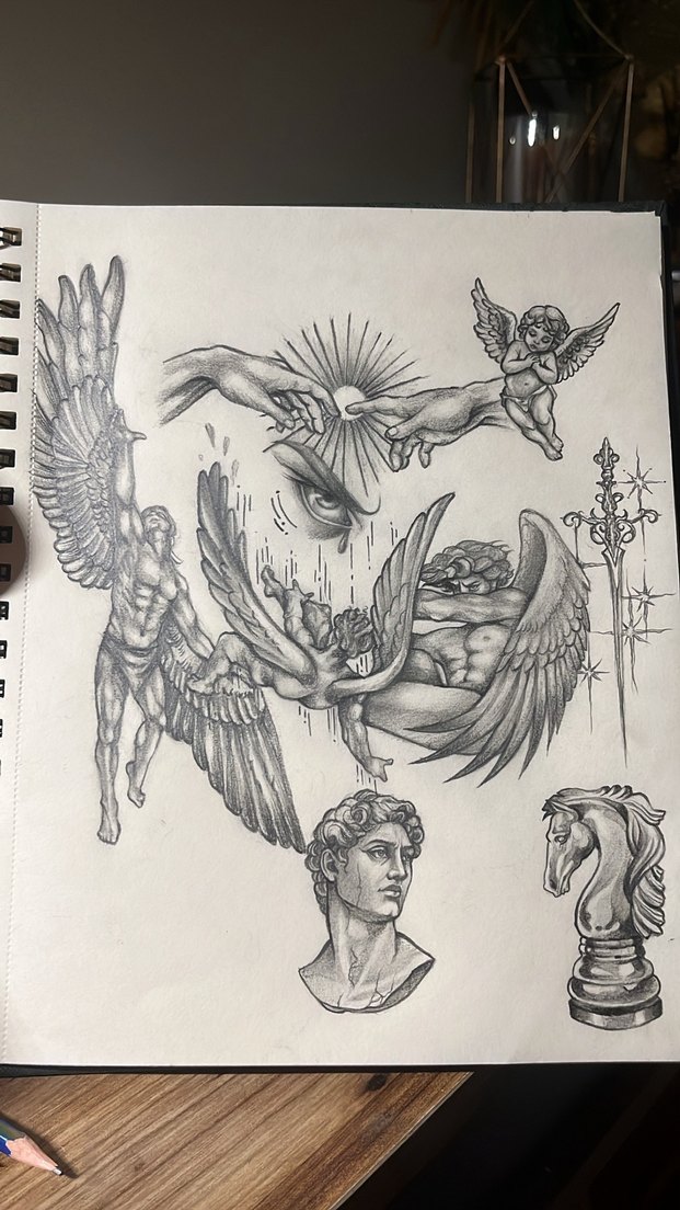 Mitoloji Temalı Çizimler - Görsel 3