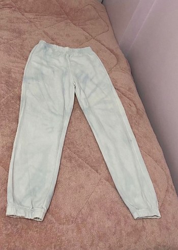 38 beden batik desen jogger eşofman alt yüksek bel eskitme rengi