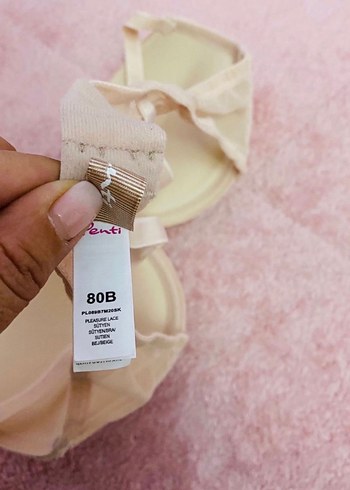 Penti Penti 80 B sütyen ten rengi Pleasure Dantelli