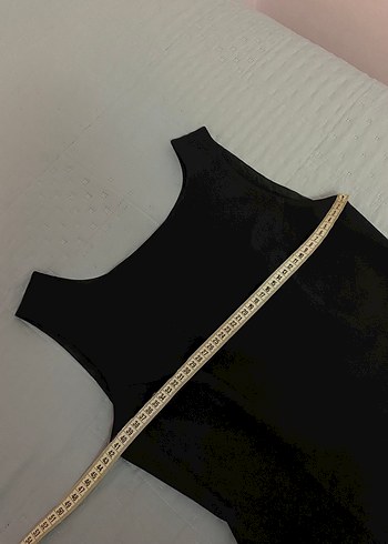 Sisley 36 beden askılı elbise - Görsel 5