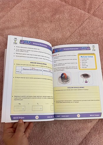 Bilimin Doğası 8 sınıf Doğa Koleji kitabı - Görsel 4