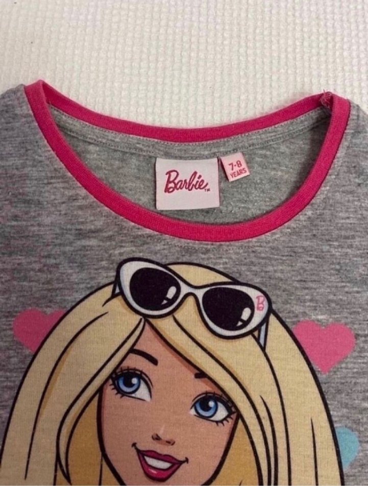 Barbie marka 7-8 yaş tişört - Görsel 3