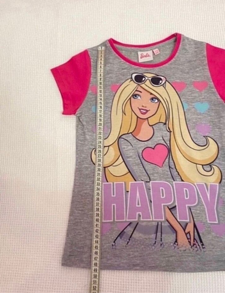 Barbie marka 7-8 yaş tişört - Görsel 4