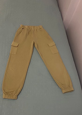 Lc Waikiki 9-10 yaş jogger eşofman alt kışlık bej renk - Görsel 3