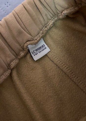 Lc Waikiki 9-10 yaş jogger eşofman alt kışlık bej renk - Görsel 6