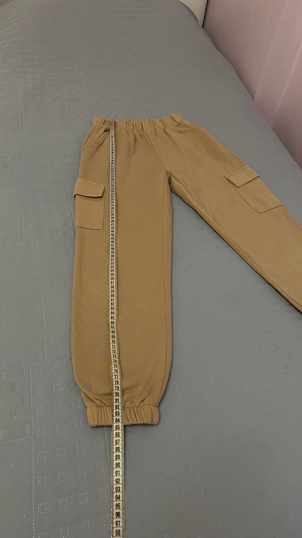 Lc Waikiki 9-10 yaş jogger eşofman alt kışlık bej renk - Görsel 2