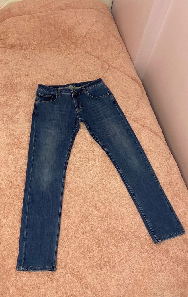 Armani Jean slim fit kot pantolon 33 beden - Görsel 2