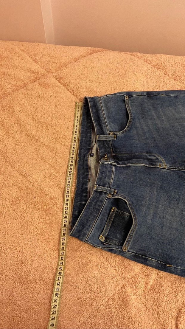 Armani Jean slim fit kot pantolon 33 beden - Görsel 4