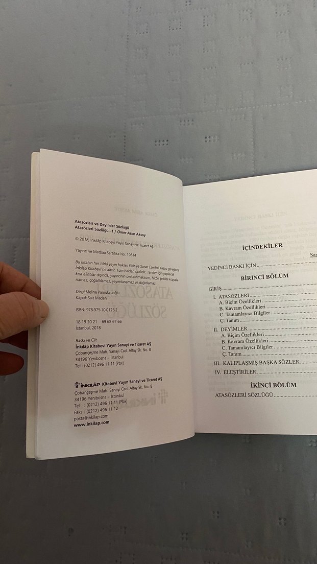 Atasözleri  Sözlüğü - Ömer Asım Aksoy - Görsel 2