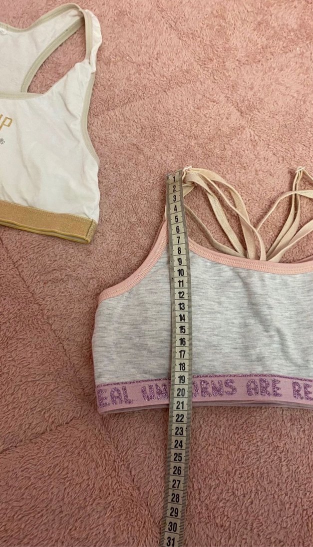 Kız çocuk alıştırma sütyen yarım atlet 9-10 yaş - Görsel 3