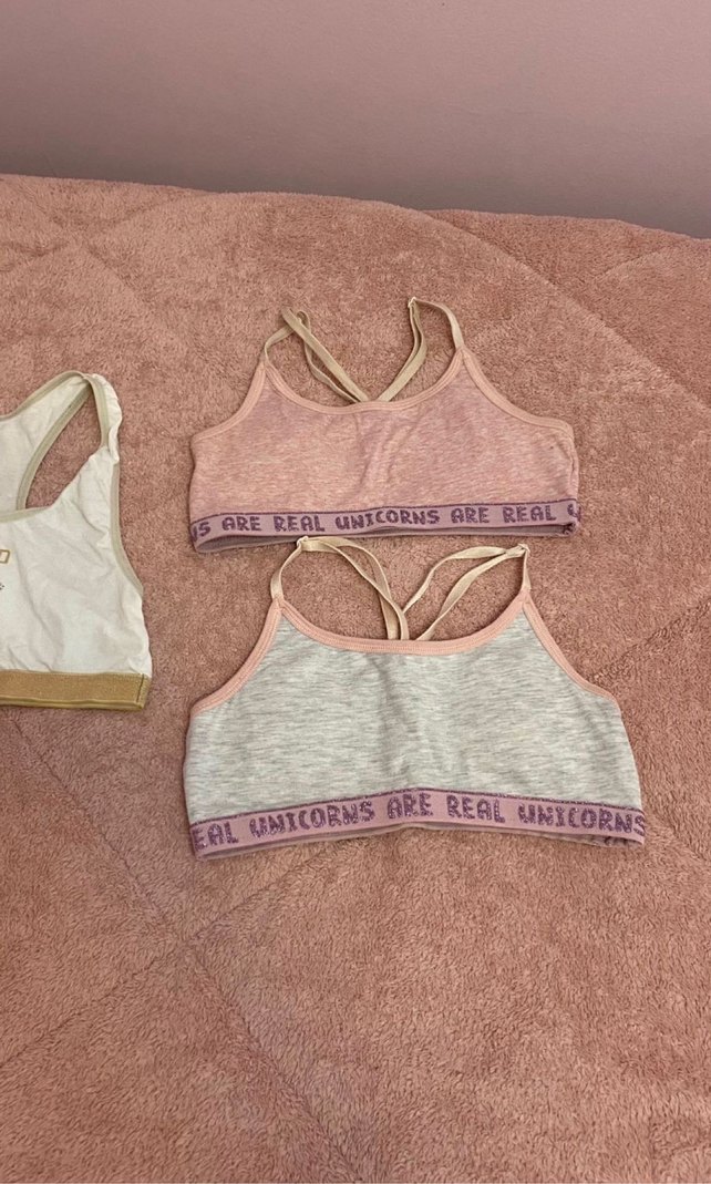 Kız çocuk alıştırma sütyen yarım atlet 9-10 yaş - Görsel 2