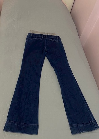 Gebe marka 34 beden likralı hamile kot pantolon ispanyol - Görsel 6