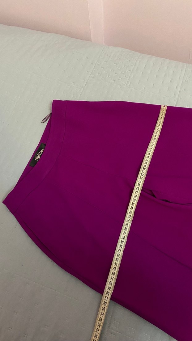 Adil Işık Bluz Pantolon İkili Takım bluz asimetrik ve volanlı - Görsel 4