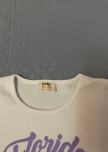 Koton 11-12 yaş crop tişört - Görsel 4