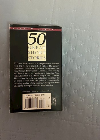 50
GREAT
SHORT STORIES
İngilizce kitap - Görsel 6