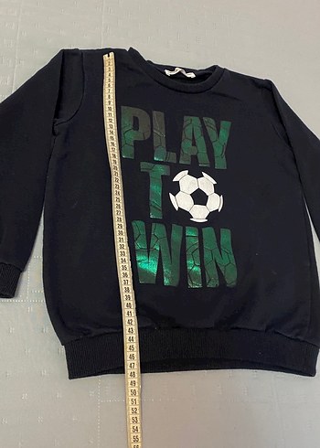 Koton  Top Bakılı Seeatshirt 7-8 yaş içi polar - Görsel 2