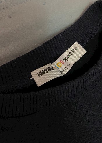 Koton  Top Bakılı Seeatshirt 7-8 yaş içi polar - Görsel 4