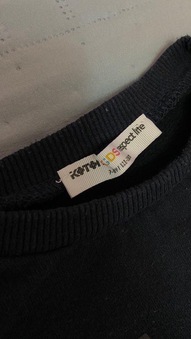 Koton  Top Bakılı Seeatshirt 7-8 yaş içi polar - Görsel 4