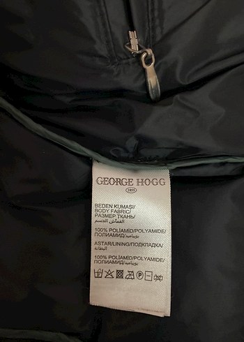 GEORGE HOGG 38 beden erkek mont - Görsel 10