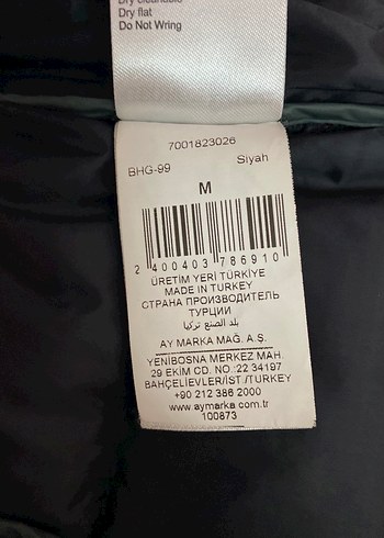 GEORGE HOGG 38 beden erkek mont - Görsel 11