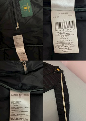 GEORGE HOGG 38 beden erkek mont - Görsel 13