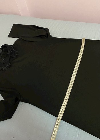 Mango 38 beden güpürlü bebe yaka elbise likrası var - Görsel 3