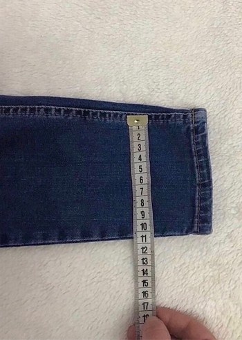 Lc waikiki yüksek bel bel kot pantolon likralı çiçek nakışlık - Görsel 5