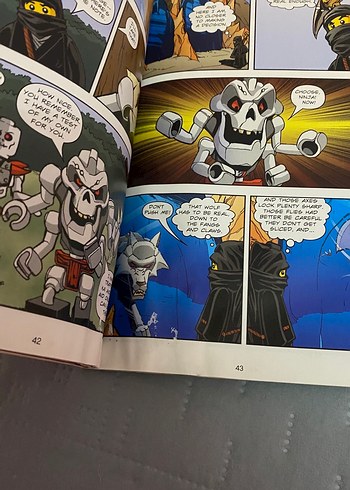 Ninjago "THE CHALLENGE OF SAMUKAI" ingilizce kitap - Görsel 5