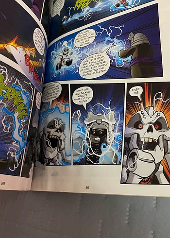 Ninjago "THE CHALLENGE OF SAMUKAI" ingilizce kitap - Görsel 7