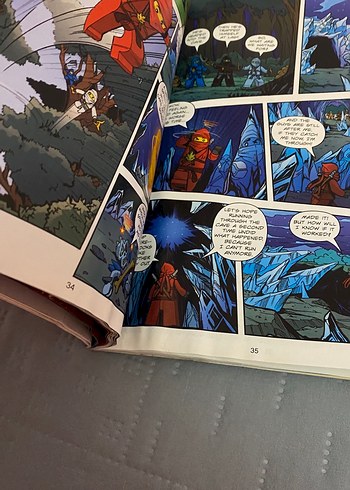 Ninjago "THE CHALLENGE OF SAMUKAI" ingilizce kitap - Görsel 4