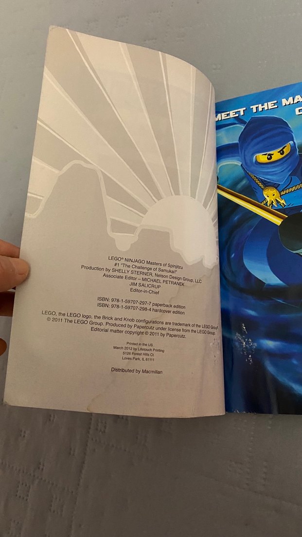 Ninjago "THE CHALLENGE OF SAMUKAI" ingilizce kitap - Görsel 2