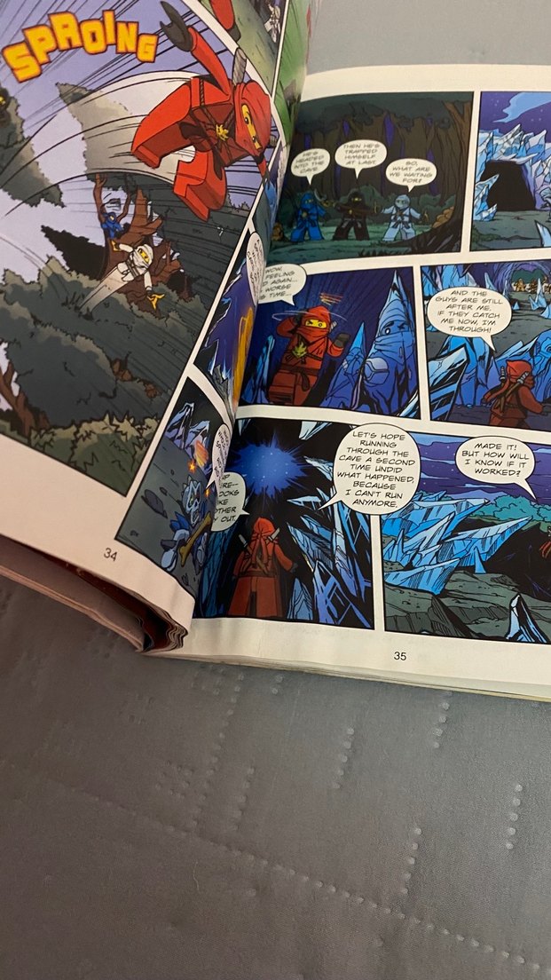 Ninjago "THE CHALLENGE OF SAMUKAI" ingilizce kitap - Görsel 4