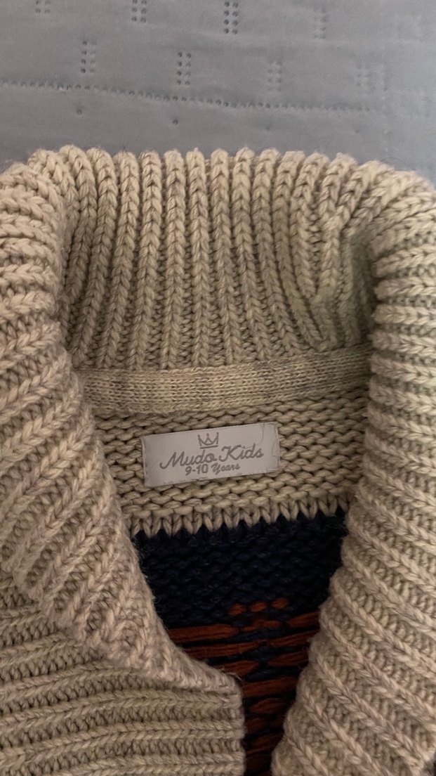 Mudo 9-10 yaş erkek çocuk hırka - Görsel 5