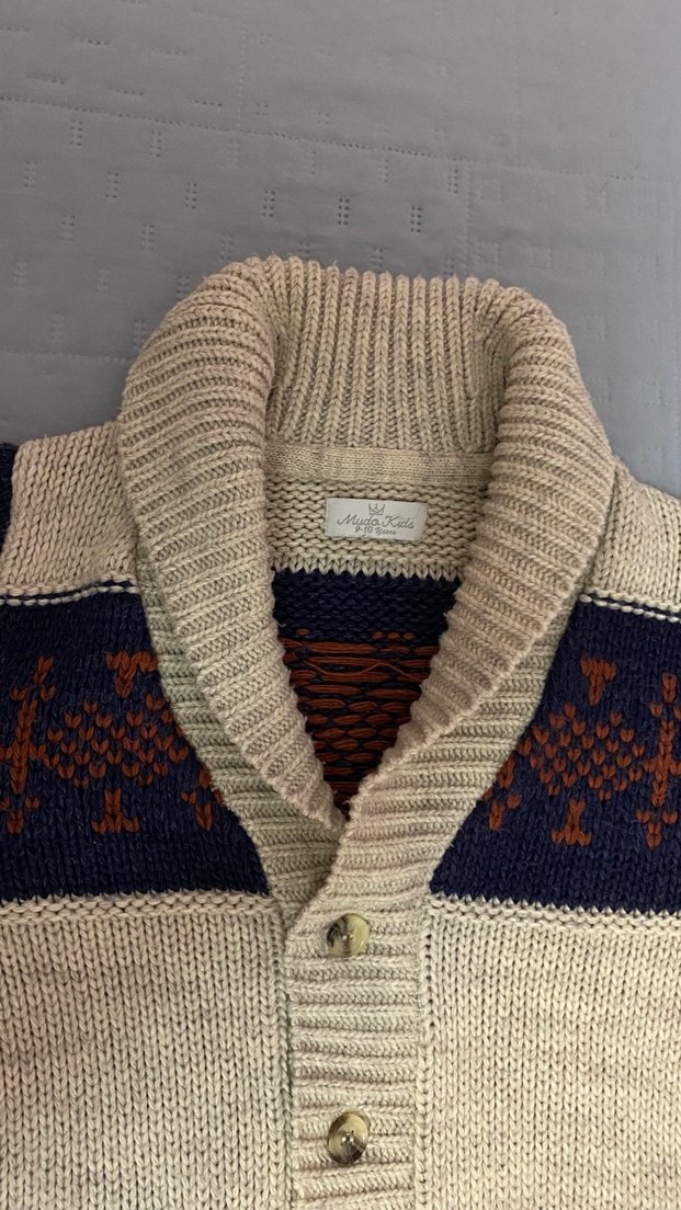 Mudo 9-10 yaş erkek çocuk hırka - Görsel 4