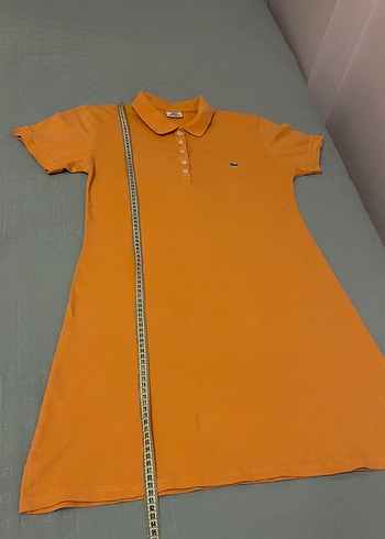 Lacoste 38 beden polo yaka midi elbise - Görsel 2
