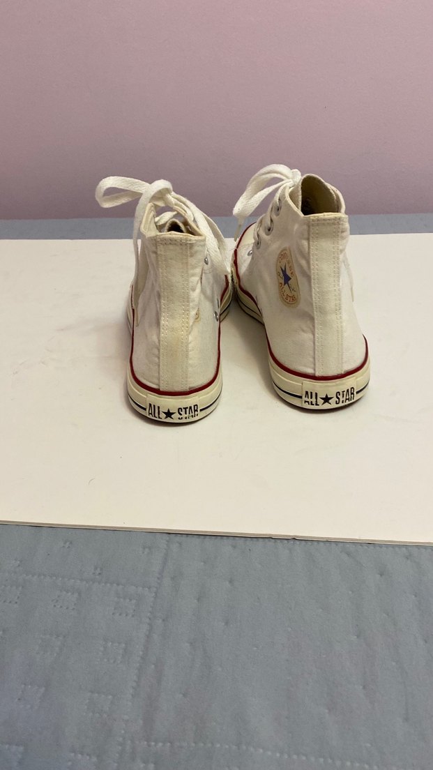 Converse Krem renk Erkek 44 numara bağcıklı sneaker. - Görsel 4