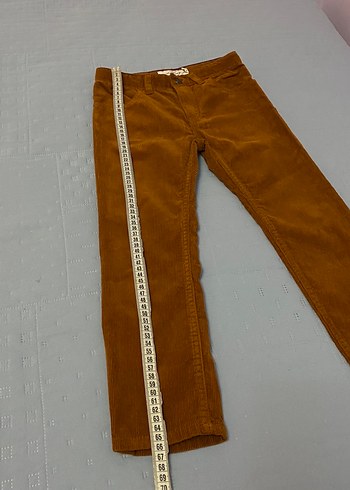 H&M Fitilli Kadife Pantolon 5-6 yaş Taba Renk - Görsel 2