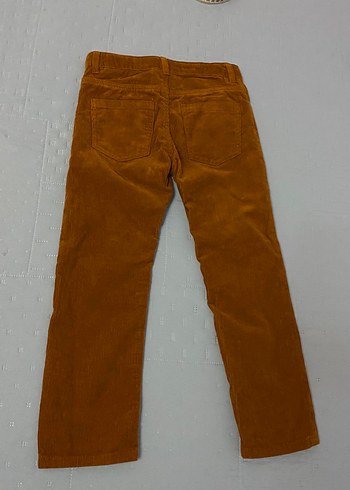H&M Fitilli Kadife Pantolon 5-6 yaş Taba Renk - Görsel 5
