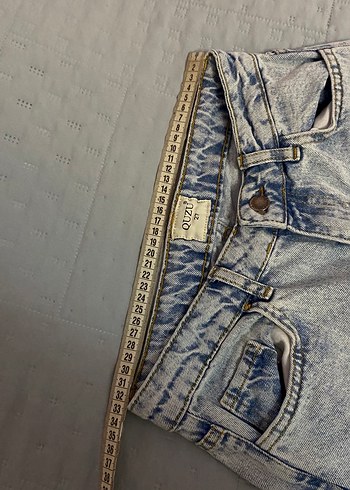 Ouzu Açık Mavi Yırtık Detaylı Kot Pantolon 27 beden - Görsel 4