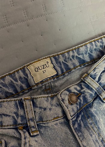 Ouzu Açık Mavi Yırtık Detaylı Kot Pantolon 27 beden - Görsel 5