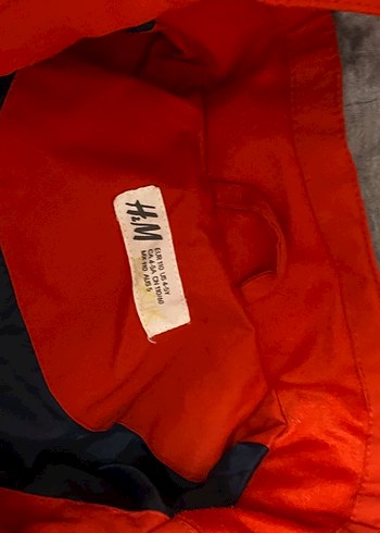 H&M Kayak Montu Kapüşonlu Çocuk Mont - Görsel 5