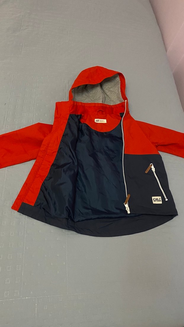 H&M Kayak Montu Kapüşonlu Çocuk Mont - Görsel 2