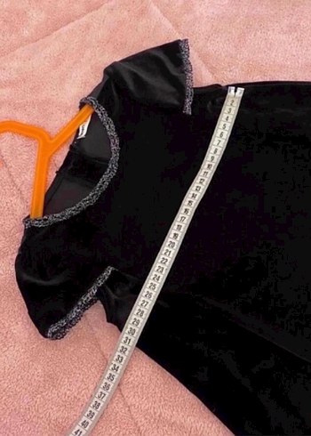 Koton marka 6-7 yaş kadife elbise - Görsel 4