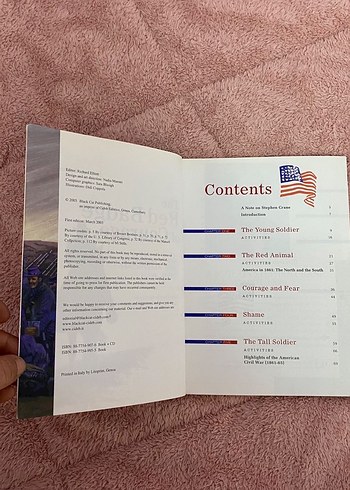 The Red Badge of Courage Stephen Crane ingilizce kitap - Görsel 2
